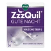 Wick ZzzQuil Gute Nacht Nasenstrips, 26 St