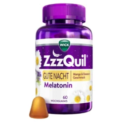 Wick ZzzQuil Gute Nacht Weichgummis Mango & Banane, 60 St
