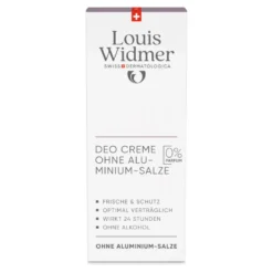 Widmer Deo Creme ohne Aluminium-Salze unparfümiert, 40 ml