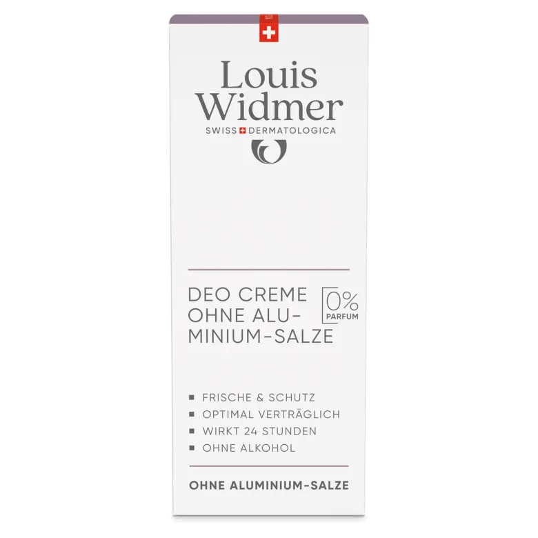 Widmer Deo Creme ohne Aluminium-Salze unparfümiert, 40 ml