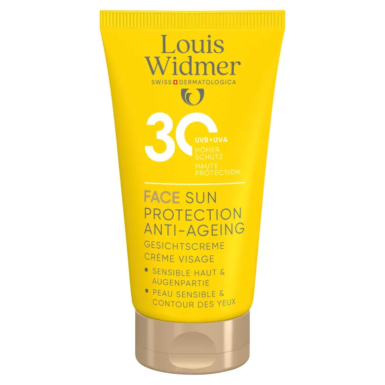Widmer Face Sun Protection Anti-Ageing 30 unparfümiert, 50 ml
