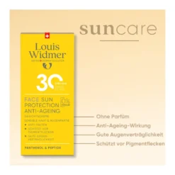 Widmer Face Sun Protection Anti-Ageing 30 unparfümiert, 50 ml