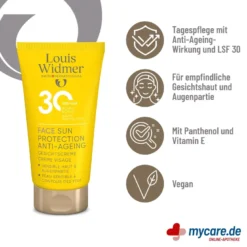 Widmer Face Sun Protection Anti-Ageing 30 leicht parfümiert, 50 ml