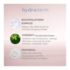 Widmer hydraderm Mattierendes Fluid leicht parfümiert, 50 ml