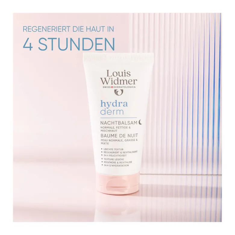 Widmer hydraderm Nachtbalsam leicht parfümiert, 50 ml