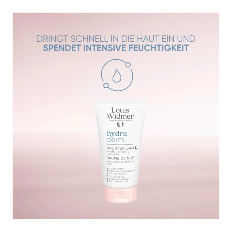 Widmer hydraderm Nachtbalsam leicht parfümiert, 50 ml