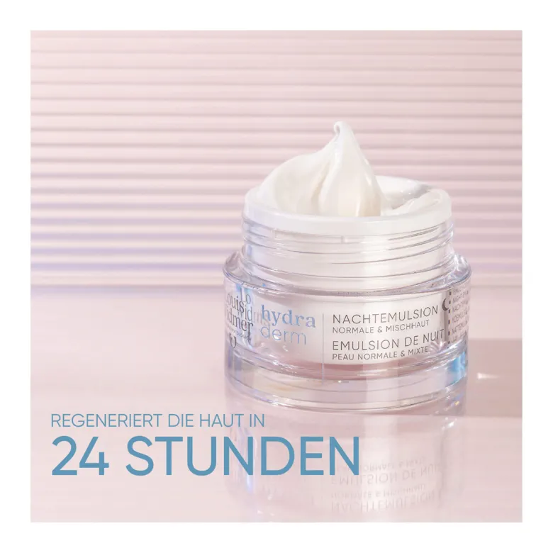 Widmer hydraderm Nachtemulsion leicht parfümiert, 50 ml