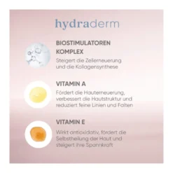 Widmer hydraderm Nachtemulsion leicht parfümiert, 50 ml