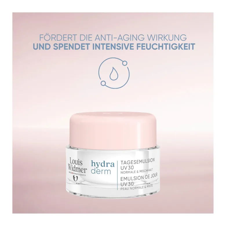 Widmer hydraderm Tagesemulsion UV 30 unparfümiert, 50 ml