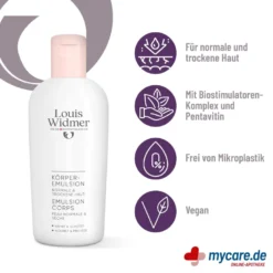 Widmer Körperemulsion leicht parfümiert, 200 ml