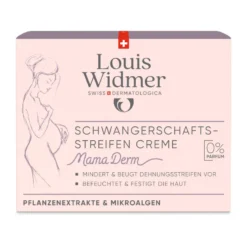 Widmer MamaDerm Schwangerschaftsstreifen Creme unparfümiert, 250 ml