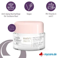 Widmer nutriderm Nachtcreme Vitalisante unparfümiert, 50 ml