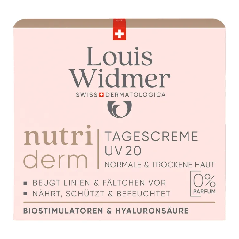 Widmer nutriderm Tagescreme UV 20 unparfümiert, 50 ml