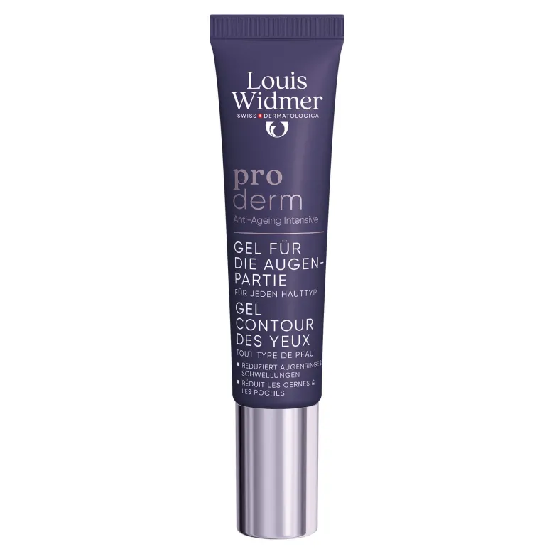 Widmer proderm Gel für die Augenpartie Intensiv parfümiert, 15 ml