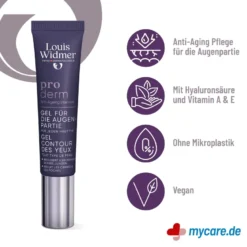 Widmer proderm Gel für die Augenpartie Intensiv parfümiert, 15 ml