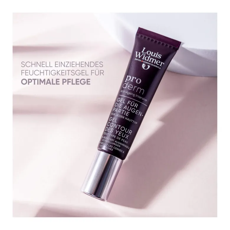Widmer proderm Gel für die Augenpartie Intensiv parfümiert, 15 ml