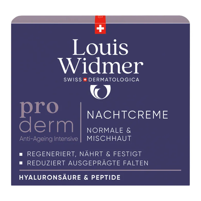 Widmer proderm Nachtcreme leicht parfümiert, 50 ml