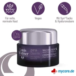 Widmer proderm Nachtcreme unparfümiert, 50 ml