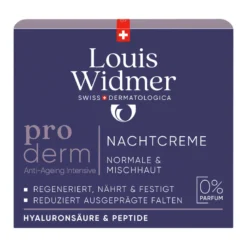 Widmer proderm Nachtcreme unparfümiert, 50 ml