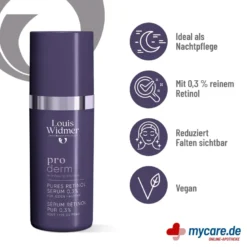 Widmer proderm Pures Retinol Serum 0,3 % unparfümiert, 30 ml