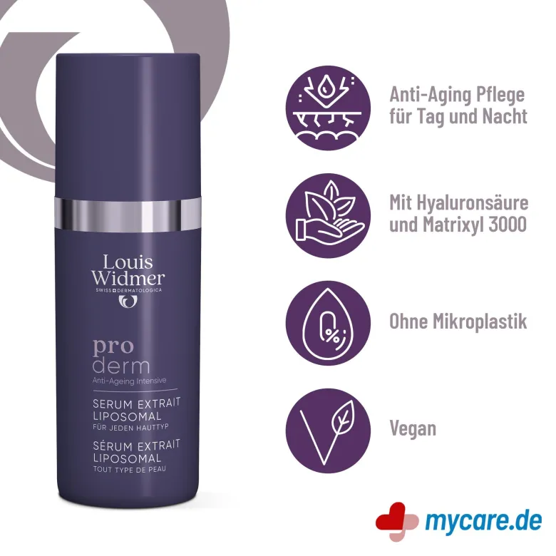 Widmer proderm Serum Extrait Liposomal leicht parfümiert, 30 ml