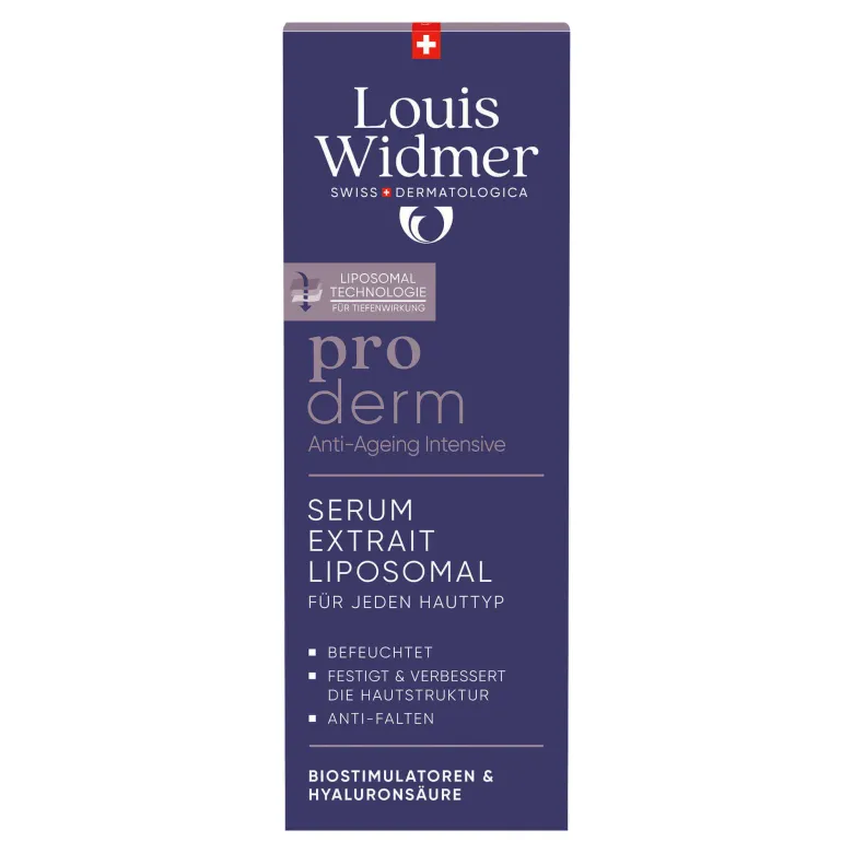 Widmer proderm Serum Extrait Liposomal leicht parfümiert, 30 ml