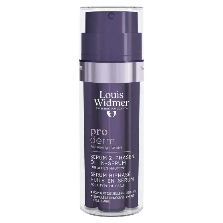 Widmer proderm Serum 2-Phasen Öl-in-Serum leicht parfümiert, 35 ml