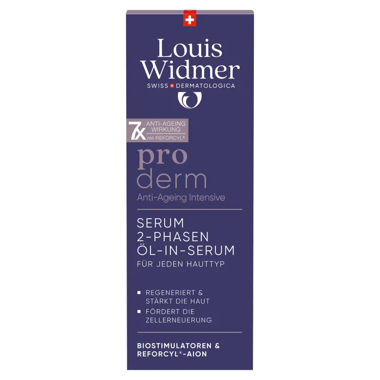 Widmer proderm Serum 2-Phasen Öl-in-Serum leicht parfümiert, 35 ml