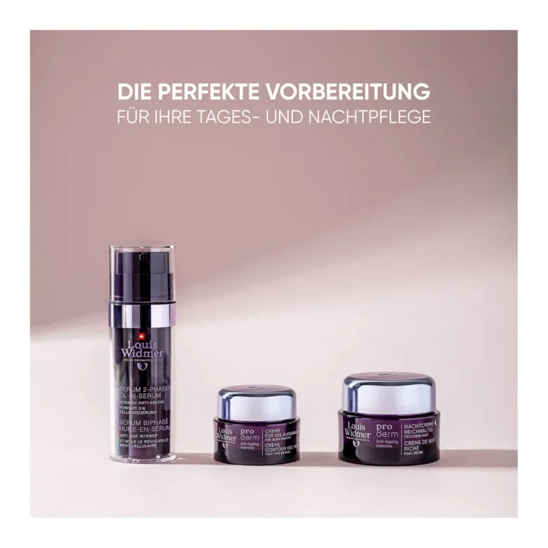 Widmer proderm Serum 2-Phasen Öl-in-Serum leicht parfümiert, 35 ml