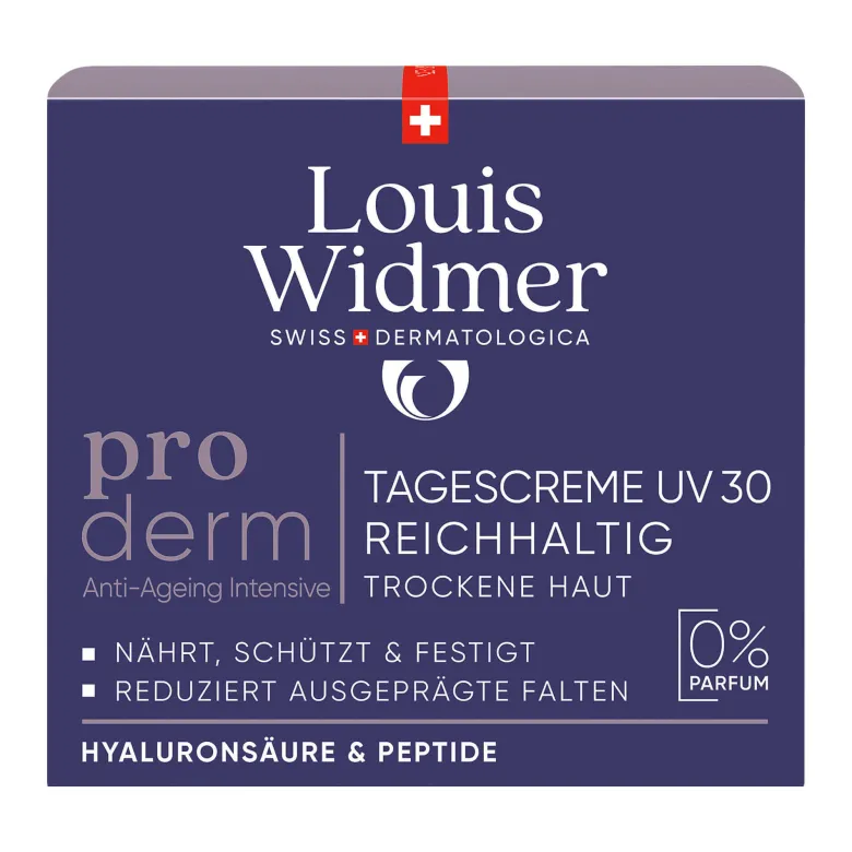 Widmer proderm Tagescreme UV 30 Reichhaltig unparfümiert, 50 ml