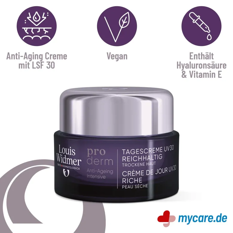 Widmer proderm Tagescreme UV 30 Reichhaltig parfümiert, 50 ml