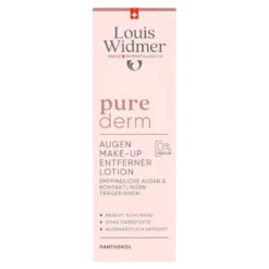 Widmer purederm Augen Make-up Entferner Lotion, 100 ml