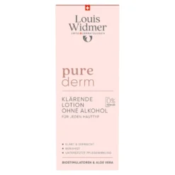 Widmer purederm klärende Lotion ohne Alkohol unparfümiert, 200 ml