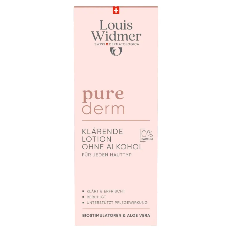 Widmer purederm klärende Lotion ohne Alkohol unparfümiert, 200 ml