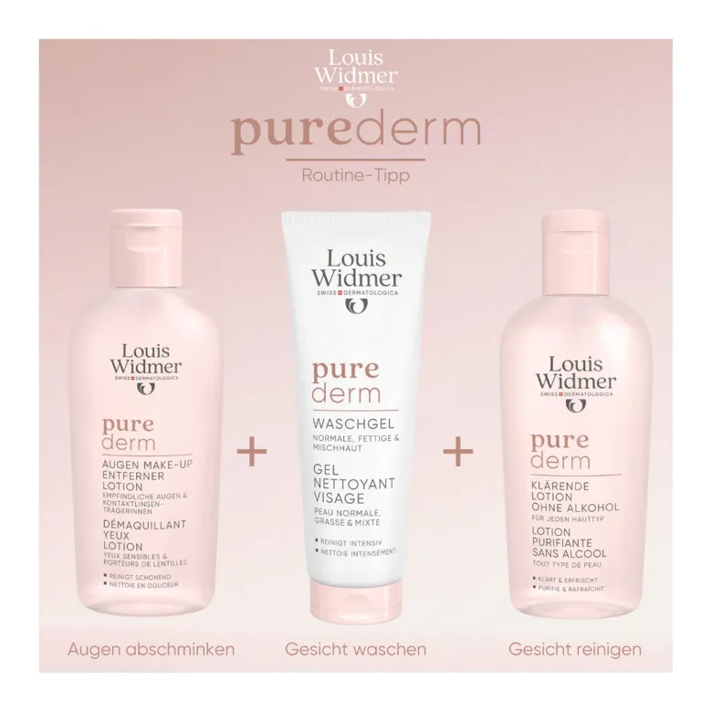 Widmer purederm klärende Lotion ohne Alkohol unparfümiert, 200 ml
