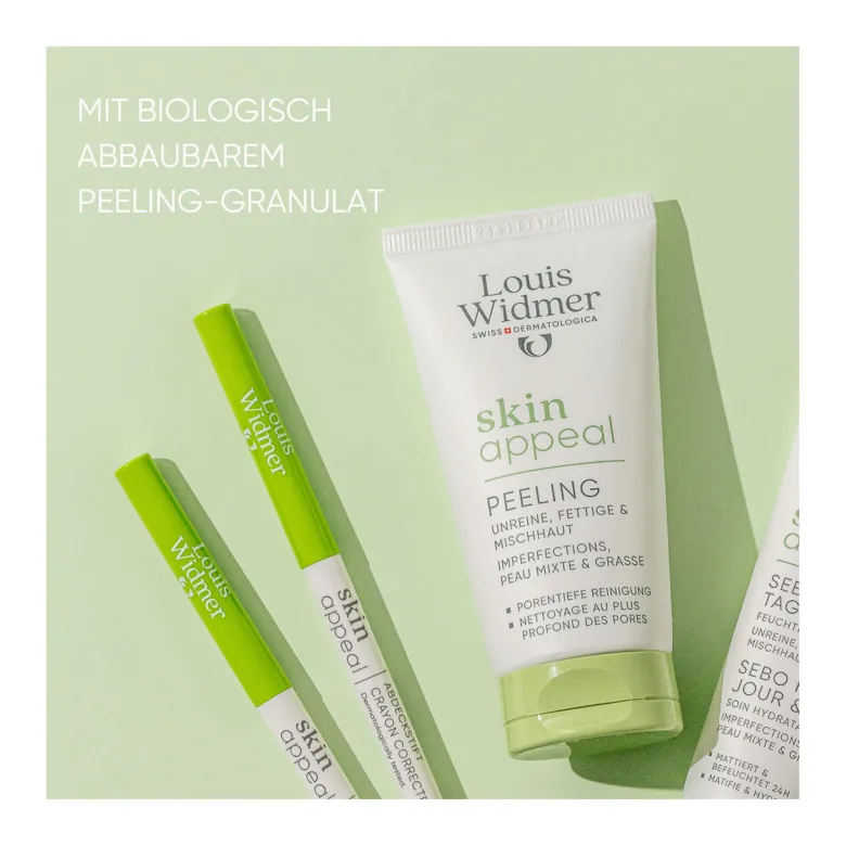 Widmer skinappeal Peeling unparfümiert, 50 ml