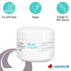 Widmer skinexpert AHA Creme 5 % unparfümiert, 50 ml