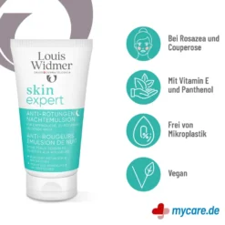 Widmer skinexpert Anti-Rötungen Unparfümierte Nachtemulsion, 50 ml