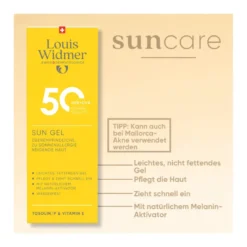 Widmer Sun Gel 50 leicht parfümiert, 100 ml