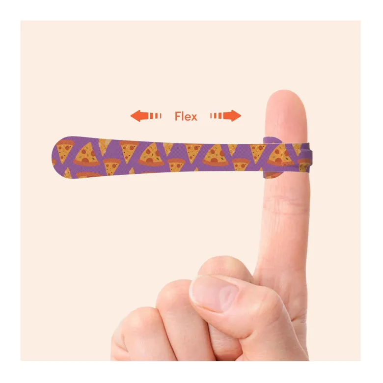 Wild Stripes Finger Flexi Pflaster - Food Edition, 20 St