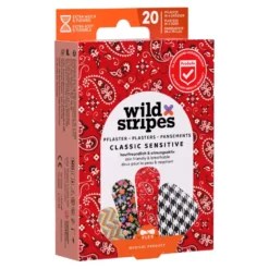 Wild Stripes Sensitive Pflaster - Fashion Edition, 20 St