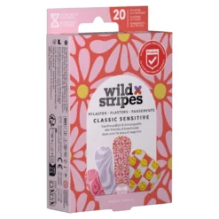 Wild Stripes Sensitive Pflaster - Pastel Fun, 20 St