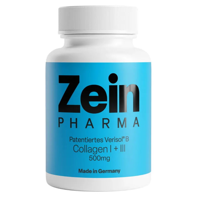 ZeinPharma Collagen I + III mit patentiertem Verisol B 500mg, 60 St