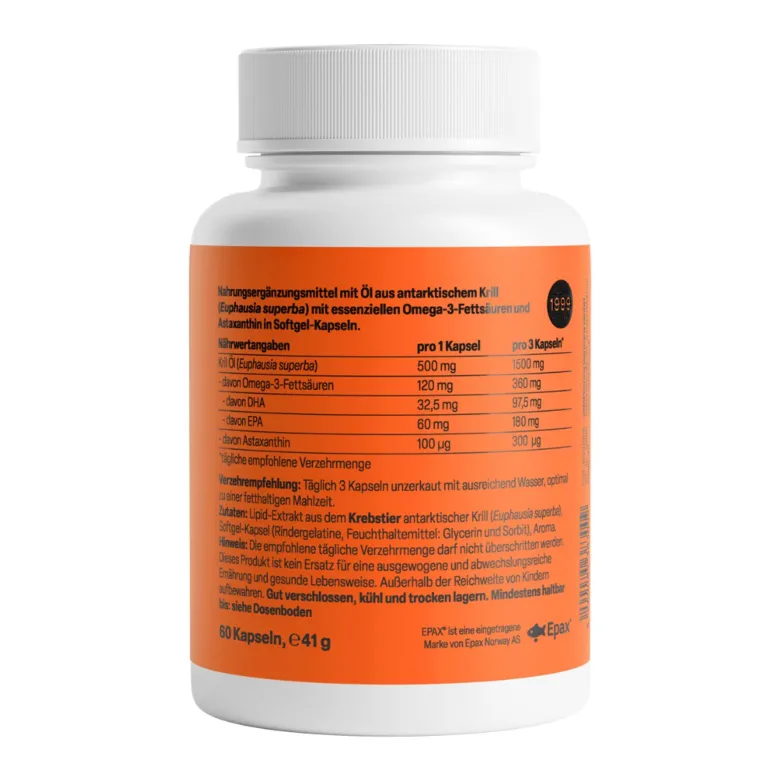 ZeinPharma Krill Öl 500mg Kapseln, 60 St