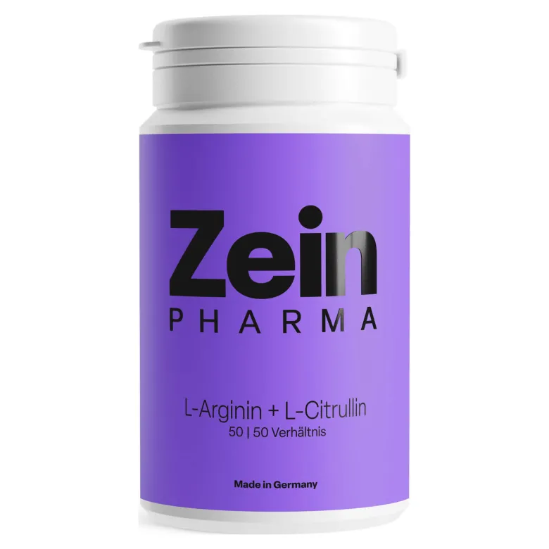 ZeinPharma L-Arginin + L-Citrullin 50/50 Verhältnis Pulver, 180 g