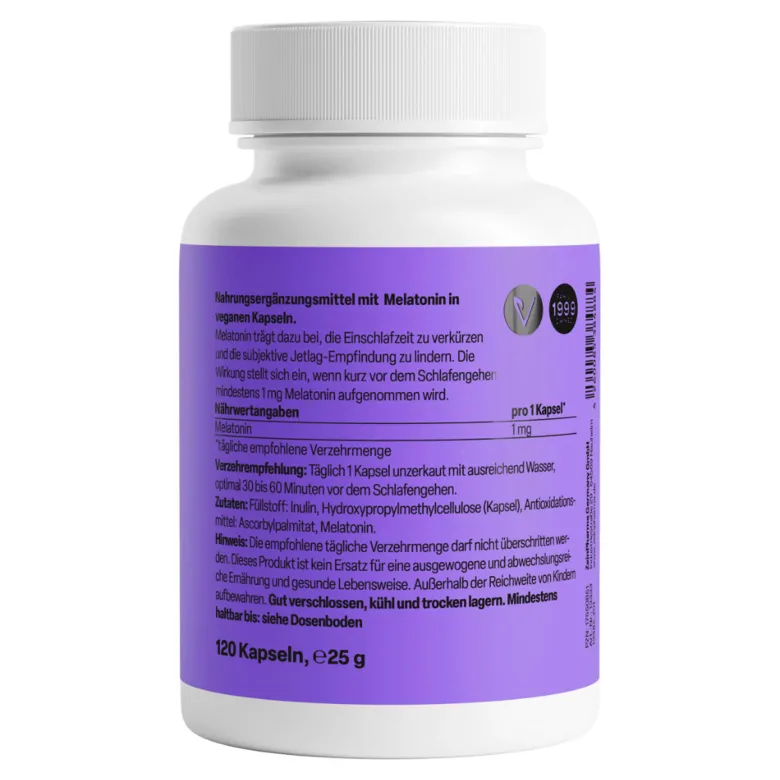 ZeinPharma Melatonin 1mg Kapseln, 120 St
