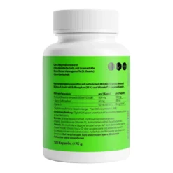 ZeinPharma Sulforaphan 50mg aus Brokkoli mit Vitamin C, 120 St