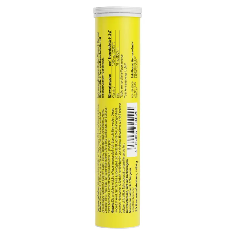 ZeinPharma Vitamin C 1.000 mg + Zink Brausetabletten, 20 St
