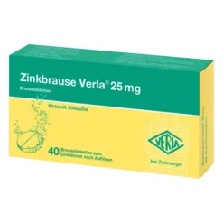 Zinkbrause Verla 25 mg, 40 St