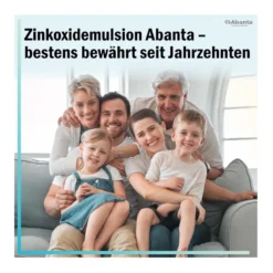 Zinkoxidemulsion Abanta 250 mg/g, 50 g